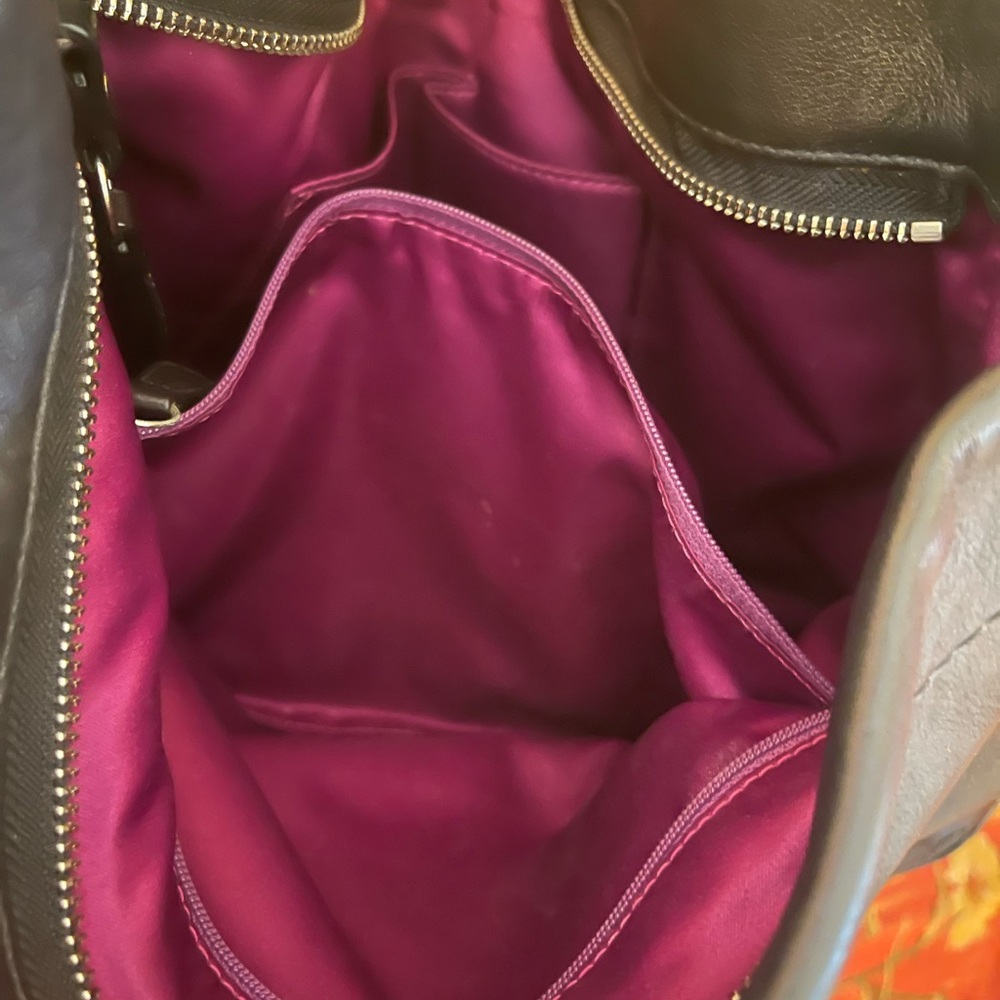 Coach Black Leather Women's Carly Bag - Picture 6 of 12